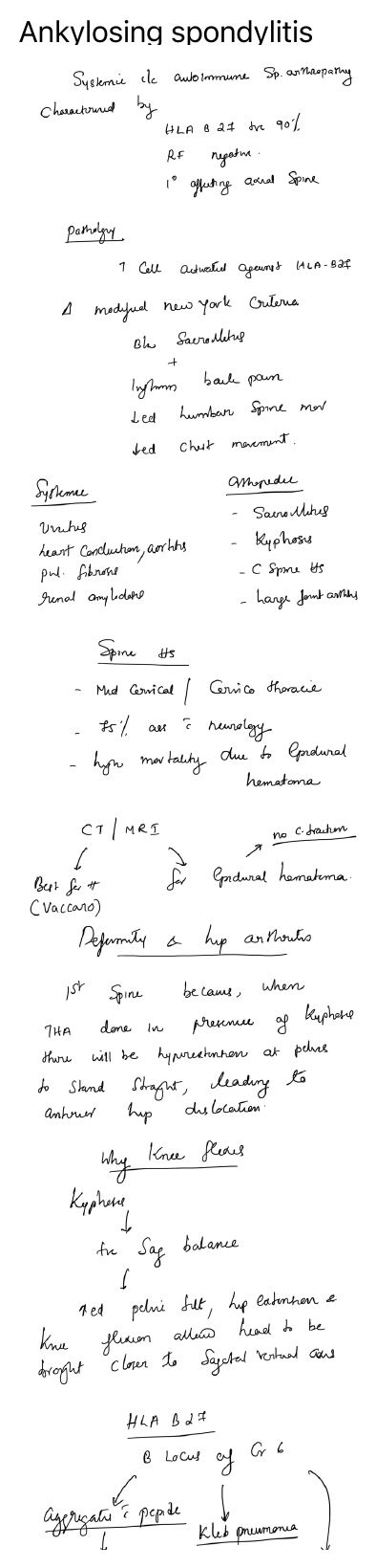 Ankylosing spondylitis