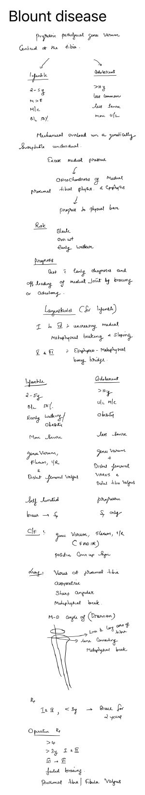 Blount disease