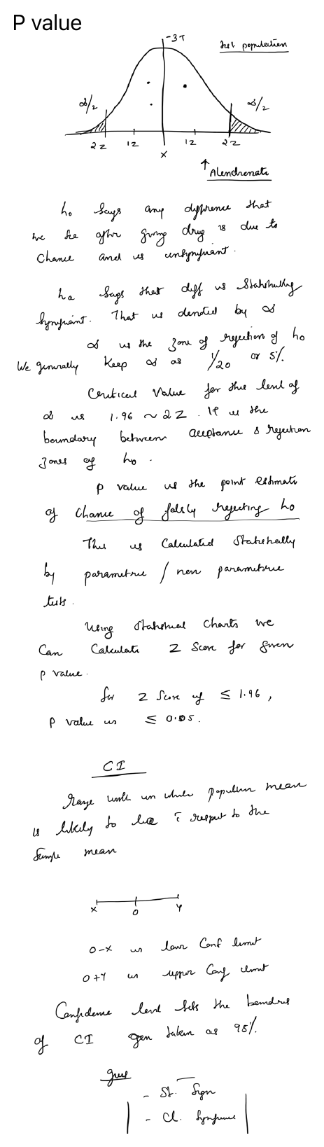 P value