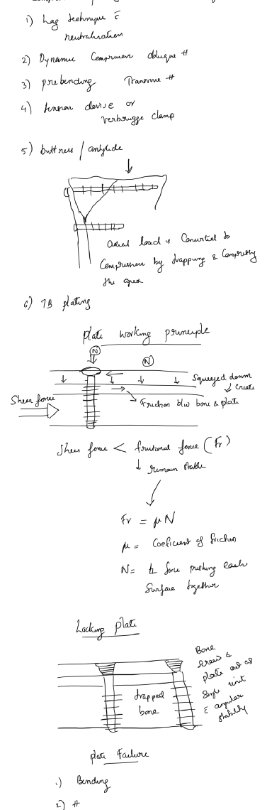 Plate functions and biomechanics